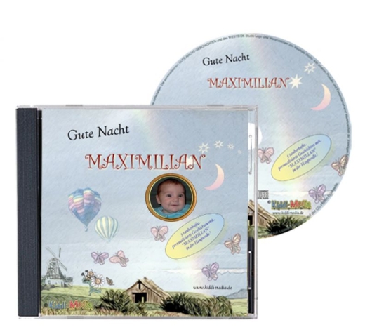 BOÎTE CADEAU : 3 CD avec le nom de votre choix